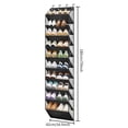thumbnail image 4 of Sac de Rangement pour Chaussures en Tissu Étagère à Chaussures en Tissu 10 Couches Grande Capacité Intégré Simple Sac Suspendu de Rangement Sac Suspendu de Rangement 10 Couches, 4 of 6