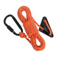 thumbnail image 2 of koolsoo Reflective Tent guyline 5mm Tent Rope for Hiking Outdoor Packaging Tent Tarp Orange, 2 of 9