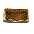 thumbnail image 2 of Wicker Woven Basket Rattan Woven Organizer Tissue Paper Holder Stylish Organizer Rectangular, 2 of 8