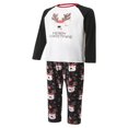 thumbnail image 4 of Matching Family Christmas Pajamas Sets   Cartoon Print Pjs for Couples Adult Kid Baby, 4 of 7