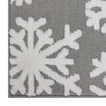 thumbnail image 2 of Holiday Time Snowflake Bath Rug, 17"x24", 2 of 8