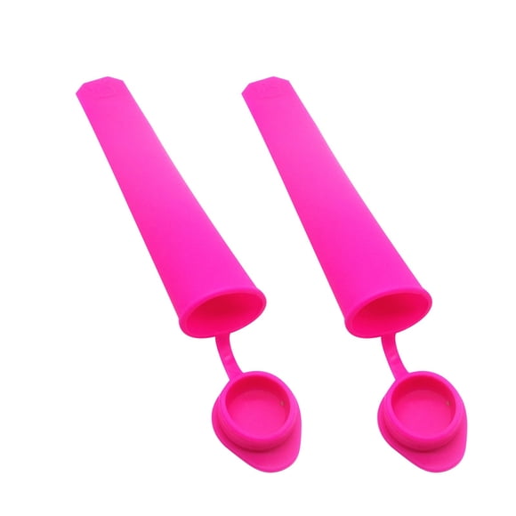 Large Silicone Popsicle Molds, 2-Piece Ice Cream Maker Mold, Homemade Frozen Treats, Reusable Food Grade, Dishwasher Safe