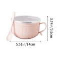 thumbnail image 3 of Straw Small Size Rice Bowl Soup Bowl Household Tableware Students Scald Bowl Soaking Bowl, 3 of 6