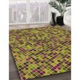 thumbnail image 3 of Ahgly Company Tapis Rectangulaire Lavable en Machine Rouge Brun, 2 Pieds x 5 Pieds, 3 of 7