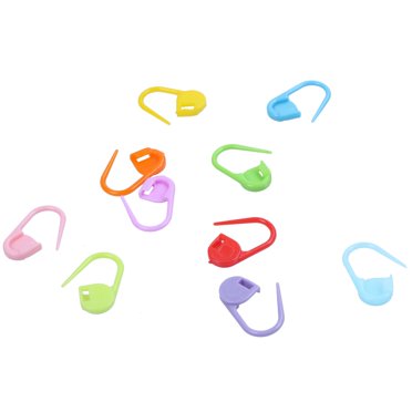 120 Pcs Marqueurs de Verrouillage pour Tricot et Crochet, Pince à Aiguille, 10 Couleurs