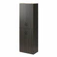 thumbnail image 2 of Armoire de rangement à 4 portes Mainstays de 72 po, blanc, 2 of 8