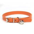 thumbnail image 2 of REK Candy Color Pet Collar Minimalist Cat & Dog Collar With (Adjustable Leather Neckband), 2 of 5