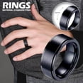 thumbnail image 2 of SharkTRUE Bague Tournante Anti-Anxiété à Tripoter Rotative, Bague Givrée en Alliage Femmes Hommes Bague Exquise Simple Bijoux de Mode Bagues pour Amis Filles Garçons Promesse de Mariage, 2 of 8