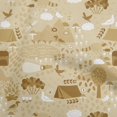 thumbnail image 1 of oneOone Cotton Jersey Light Brown Fabric Kids Sewing Craft Projects Fabric Prints By Yard 58 Inch Wide, 1 of 4