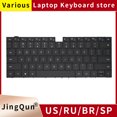 thumbnail image 2 of Original US RU Keyboard Backlight For HUAWEI MateBook X Pro MACHR MACH-W19L W19B W29L W09 MACHC-WAH9LP/WAE9LP NSK-360BN 9Z.NEXBN UK Backlight, 2 of 5