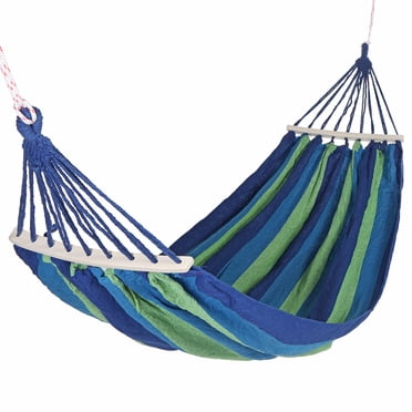 Chaise Hamac Suspendue en Toile Siège Balançoire Lit en Corde Extérieur Intérieur Siège de Jardin Camping Voyage Chaise Balançoire