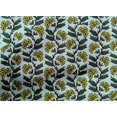 thumbnail image 4 of oneOone Cotton Poplin Fabric Leaves & Floral Block Print Sewing Fabric BTY 42 Inch Wide, 4 of 4