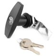 thumbnail image 4 of Akozon Rear Fixing T Handle Lock Tool Box Garage T-Shape  Door Lock With Keys For Trailer  Canopy, 4 of 8