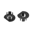 thumbnail image 4 of Unique Bargains 2pcs H1 LED Headlight Adapter Base Bulb Sockets Retainer Holder Universal for Car Auto Black, 4 of 5