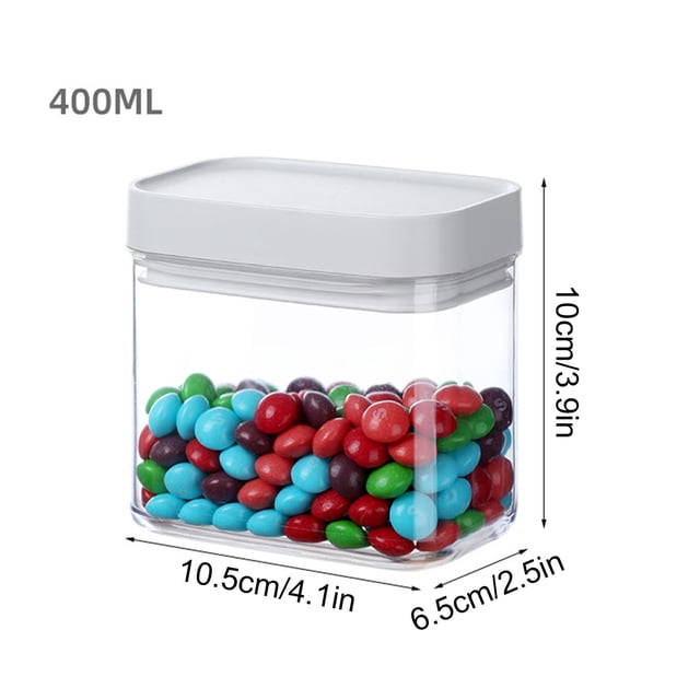 Kitchen Canisters Set,Airtight Glass Jars with Lids, Glass Food Storage Containers for Kitchen & Pantry Organization, Cookie, Coffee, Pasta, Nuts and Spice Jars, Stackable
