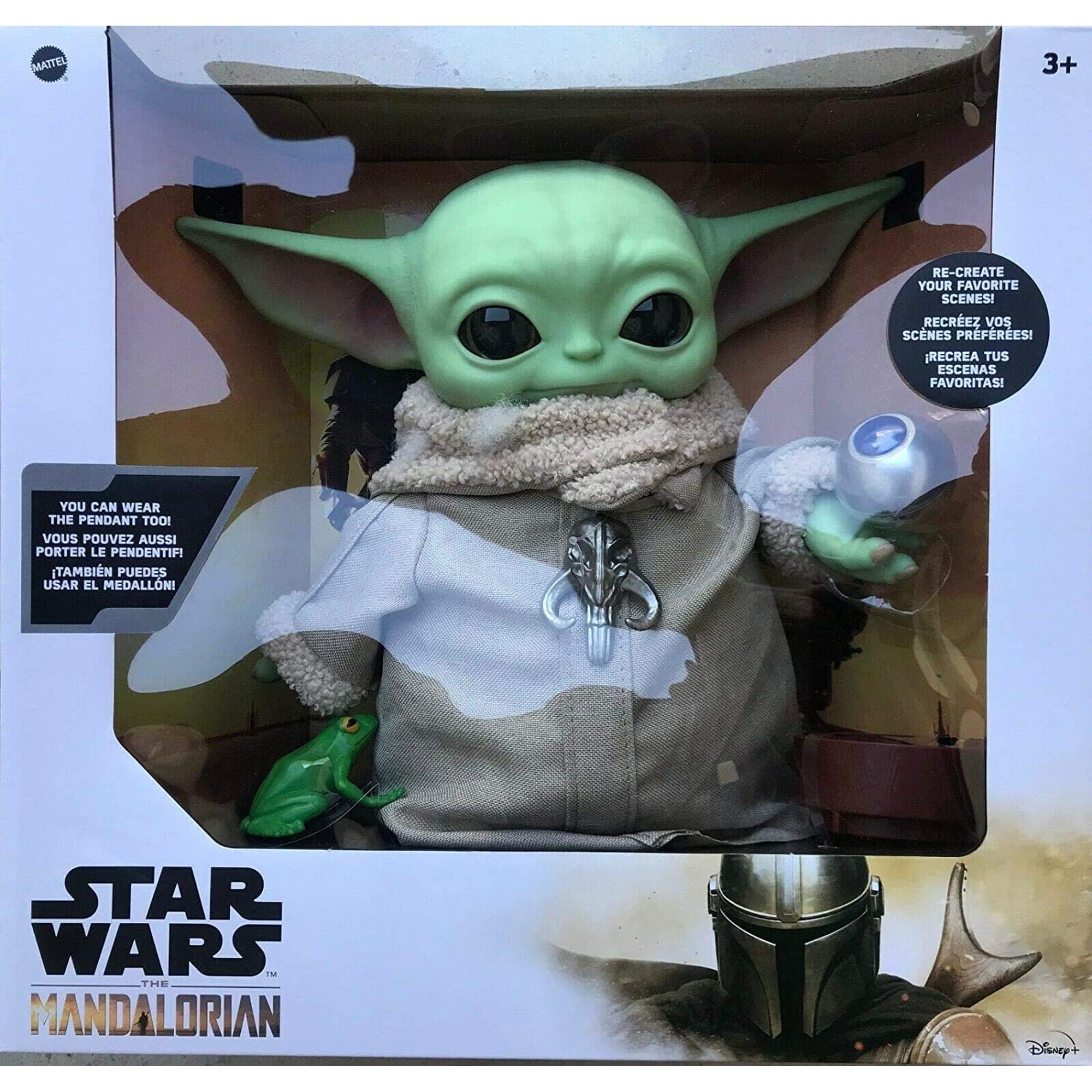 Star Wars The Child Baby Yoda The Mandalorian with 4 Accessories