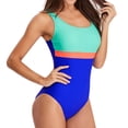 thumbnail image 4 of High Waist Bikini Swimsuit for Women Womens One-Piece Swimsuit with Micro Elastic Suspender and Open Back Bikini Swimsuit High Waist Swimsuit for Women High Cut Swimsuits for Women, 4 of 4