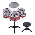 thumbnail image 2 of Children Kids Jazz Drum Set Kit Musical Educational Instrument Toy 5 Drums + 1 Cymbal, 2 of 7