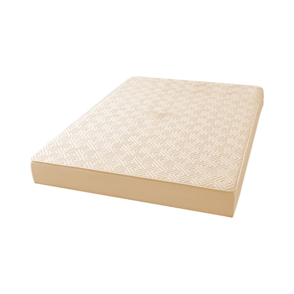 Protège-matelas Drap-Housse 35,4 X 78,7 Pouces Housse de Lit Antidérapante avec Bord Élastique, Tissu Tricoté Doux pour Dormir Nu, Lavable à la Machine, Accessoire de Literie Ergonomique pour la Maison