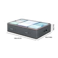 thumbnail image 3 of Wzzjkit Under Bed Storage Containers with Lids, Under Bed Storage Fabric Zipper Blanket Storage Container Bags with Handles - Space Saving Easy Pull-out, 3 of 6