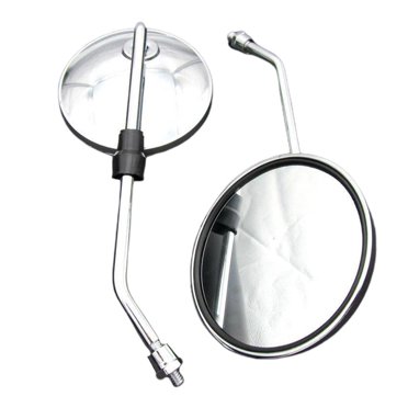 Moto Universelle Ronde avec Filetage de Rétroviseur de 8 mm pour VTT Électrique Trottinette