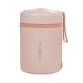 thumbnail image 2 of EGNMCR Home and Kitchen 304 Stainless Steel Constant Temperature Lunch Box USB Heating Large Capacity Lunch Box Outdoor Office Worker Portable Insulation Pot Stainless steel constant temperature pot, 2 of 6