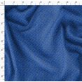 thumbnail image 4 of Soimoi Blue Polyester Crepe Fabric Leaves Decor Fabric Printed Yard 52 Inch Wide, 4 of 5