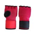 thumbnail image 2 of koolsoo Gants Intérieurs de Boxe Confortables Bandeaux pour les Mains pour Taekwondo Karaté Arts Martiaux Rouge, 2 of 9