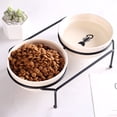 thumbnail image 4 of TIELUTT Elevated Dog Bowl Stand with Frame for Easy Feeding and Improved Digestion, 4 of 4