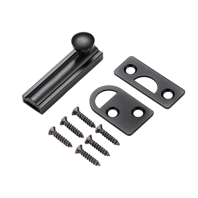 Barn Slide Bolt Door Latch Lock Brass Bathroom Home Security Hardware With Screw Anti Theft Windows Door Sliding Bolts Latch