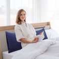 thumbnail image 4 of PiccoCasa Washed Microfiber Body Pillowcases Soft Envelope Navy Blue 20" x 48", 4 of 7