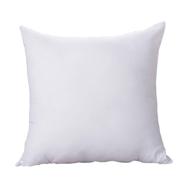 yulier Throw Pillow Inserts, 16 x 16 inches square pillow insert in white, designed for bed, couch, and sofa use. Made from a soft and breathable milk silk and polyester blend, this decorative pillow insert offers excellent comfort and durability. The wrinkle-resistant material ensures long-lasting shape retention, while the easy-to-clean design with a zipper allows for convenient maintenance. Ideal for indoor home décor, this pillow insert measures approximately 40 x 40 cm (15.74 x 15.74 inches) and weighs 300g (0.75 lb).