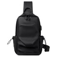 thumbnail image 2 of LSLJS Sling Bags Men and Women Shoulder Backpack Small Cross Body Chest Sling Backpack Sling Bag Crossbody Backpack for Men Women Sling Backpack Hiking Daypack Multip, Makeup Packages, 2 of 9