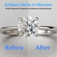 thumbnail image 4 of Magnasonic Ultrasonic Cleaner - 20oz Tank Ultrasonic Retainer Cleaner w/ 8oz Gem & Jewelry Cleaner Concentrate Solution, Digital Timer, 5 Cleaning Modes for Glasses, Rings, Dentures, Tools, Aligners, 4 of 8