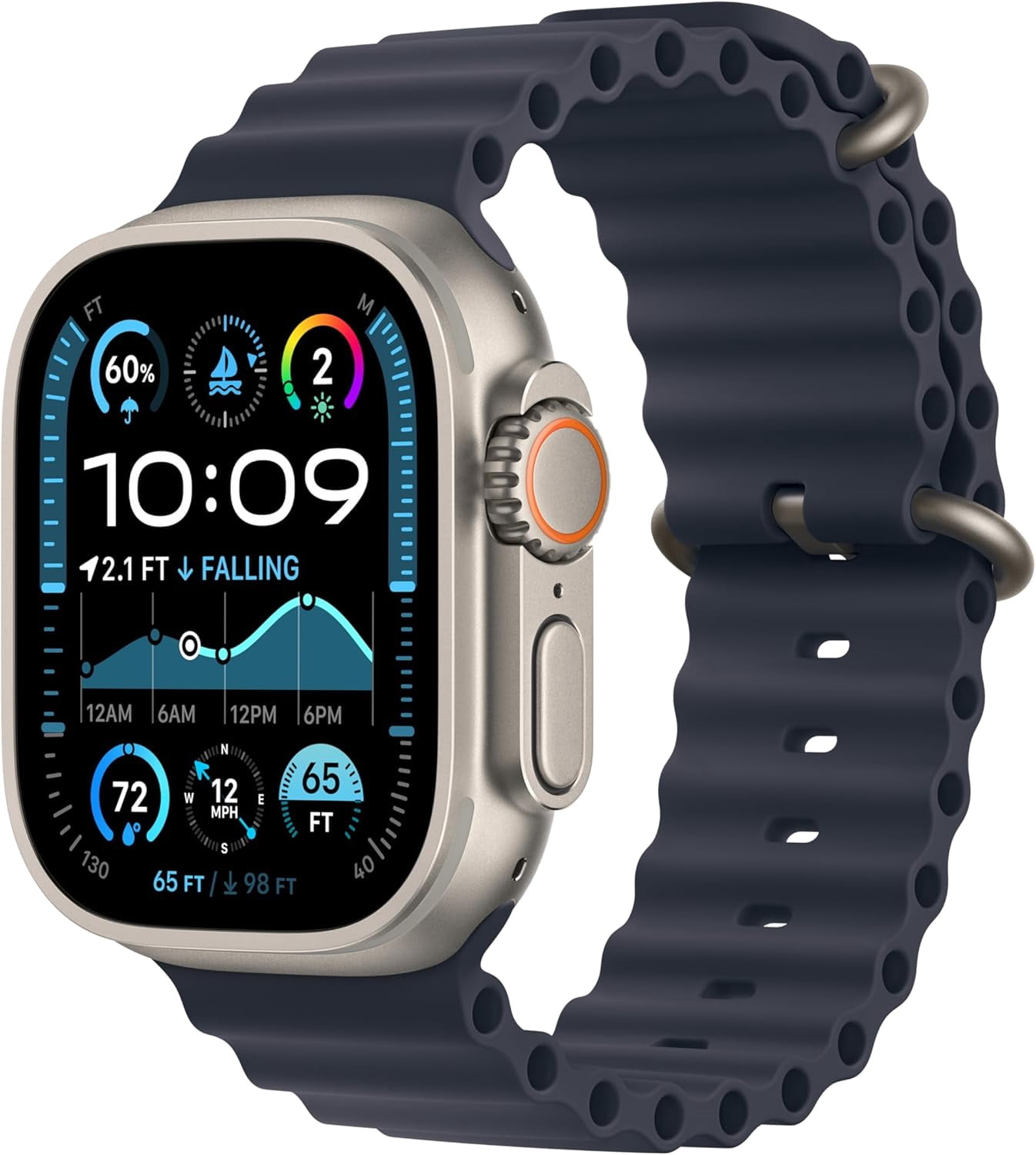 Refurbished Apple Watch Ultra 2 (2023) Titanium 49mm A2986 (GPS + Cellular) Natural (Grade A+)