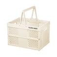 thumbnail image 2 of SuoKom Bacs de Rangement Pliables avec Loquets, Boîte Organisatrice de Rangement avec Poignée et,Conteneurs de Rangement en Plastique Empilables et Pliables, Rangement Visible, pour Garde-Robe, Buanderie, Cuisi, 2 of 6