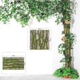 thumbnail image 2 of Simulation Tree Bark Home Sewer Decoration Fake Tree Bark Green Moss Wedding Decoration Grass Wall Artificial Plants-B, 2 of 5