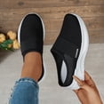 thumbnail image 4 of Dakaela Mocassins Orthopédiques pour Femmes Espadrilles Mule Été Confort Bout Fermé Chaussures de Marche Course, 4 of 6