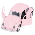 thumbnail image 1 of Voiture Miniature Moulée, Modèle de Voiture à Portes Ouvrables à Rétrofriction pour Collection pour Enfants Rose Pâle, 1 of 8