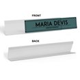 thumbnail image 2 of Printtoo Personalized Desk Name Plate Pretty Classic Custom Acrylic Office Desk Name Plate Accessory 2x8 Inches, 2 of 5