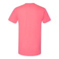 thumbnail image 2 of American Apparel 50/50 Tee, 2XL, Neon Heather Pink, 2 of 2