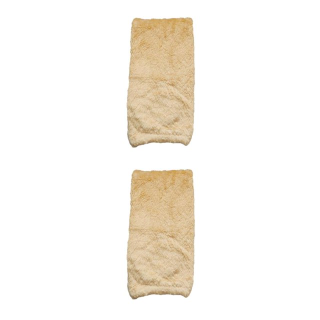Youkk Warmth And Style Combined In Plush Over Knee Socks Wide Application Gift Idea yellow 2Set