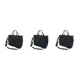 thumbnail image 1 of Youkk Stay Fashionable And Organized With These Versatile Handbags Fashionable black 3Set, 1 of 6
