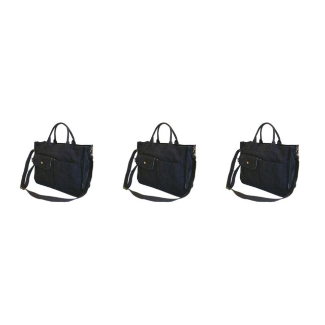 Youkk Stay Fashionable And Organized With These Versatile Handbags Fashionable black 3Set