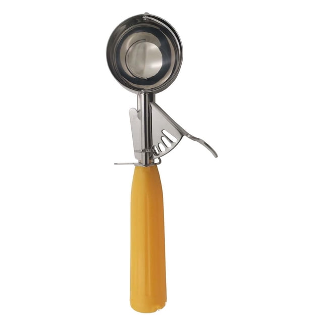 UsRHHA Stainless Steel Ice Cream Scoop, Trigger Release Cookie Dough Scooper, Kitchen Baking Utensil Tool