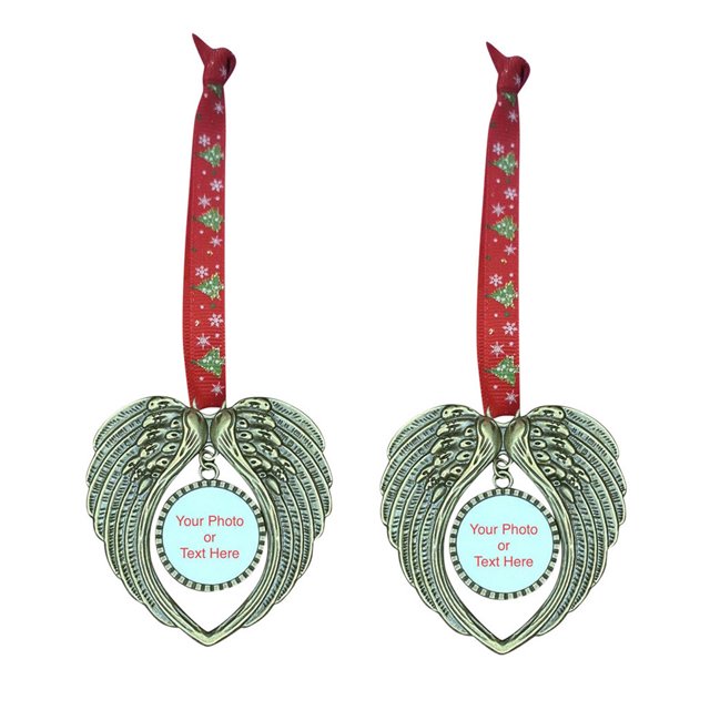 XZNGL Angel Assistant Heart-Shaped Tag Christmas Tree Tag Ornaments Christmas DIY