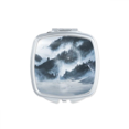 thumbnail image 1 of Forêt Brouillard Nature Paysage Science Miroir Portable Poche Compact Maquillage Double Face en Verre, 1 of 3