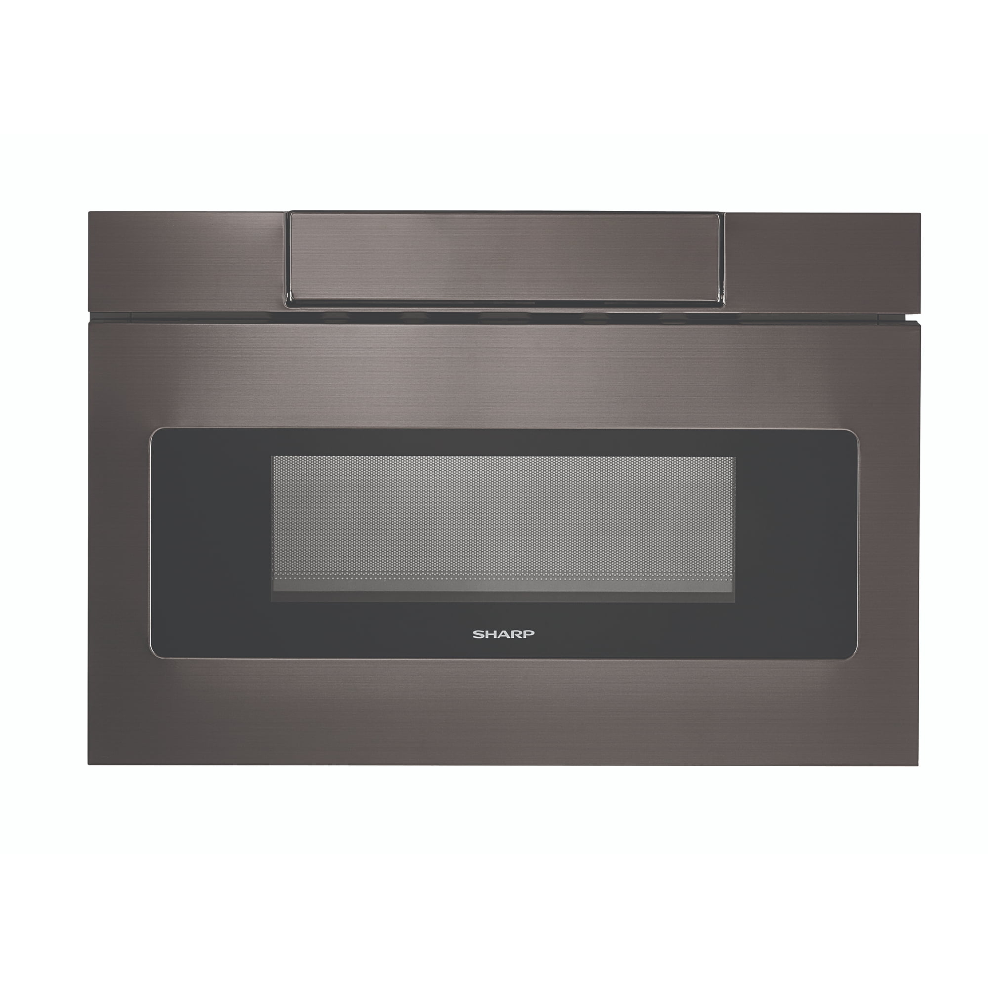 SHARP SMD2477AHC 24-Inch Microwave Drawer, 1.2 cu. ft., Black Stainless Steel, Hidden Controls, Sensor Cook, Defrost, Melt/Soften/Warm, Built In Ready