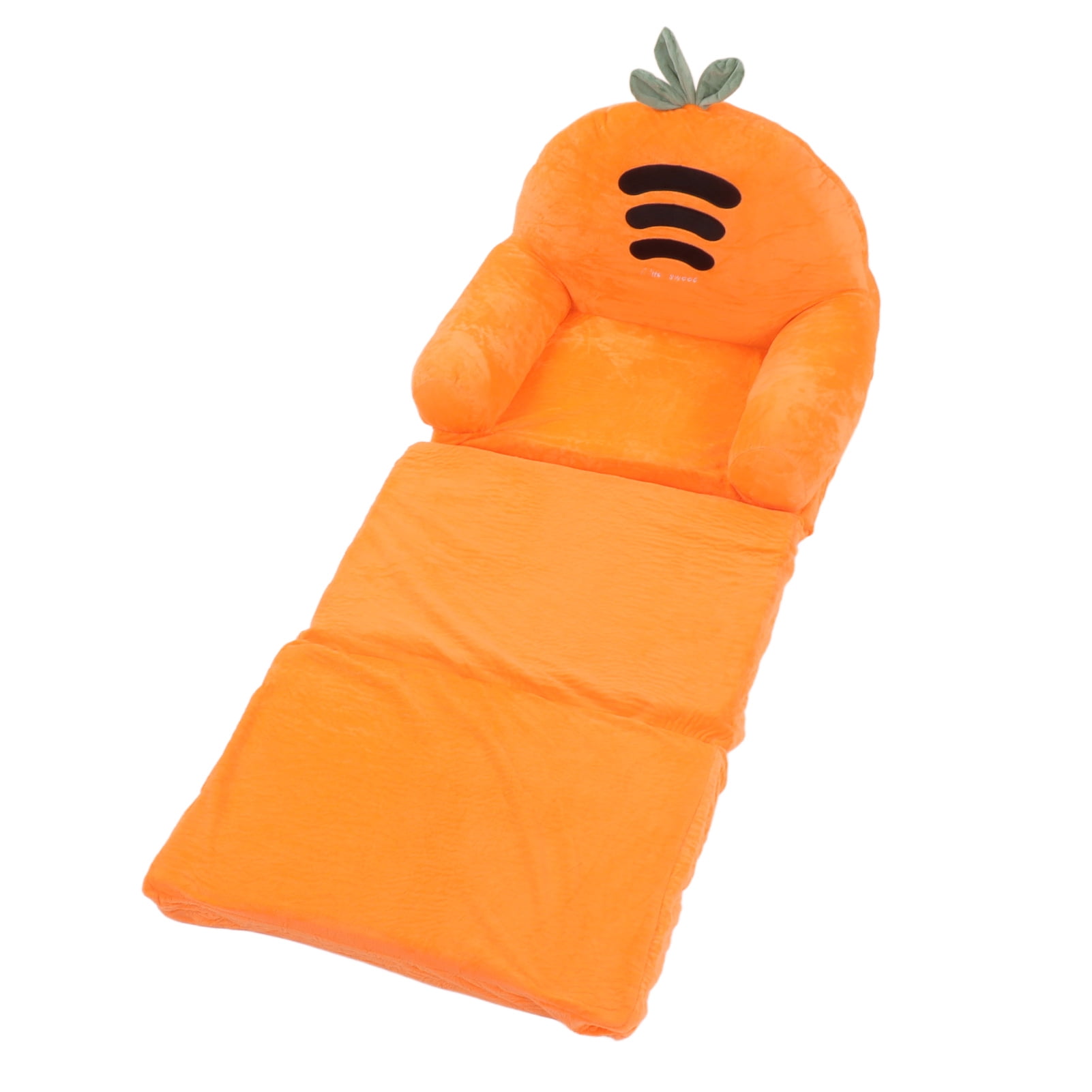 Folding Kids Couch Baby Sofa Backrest Girl Lazy  Toddler Cartoon Armchair Sofa Bed Carrot Princess Small Cute Bed Couch Sofas