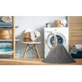 thumbnail image 2 of Ahgly Company Machine Washable Indoor Rectangle Transitional Smokey Gray Area Rugs, 7' x 10', 2 of 7